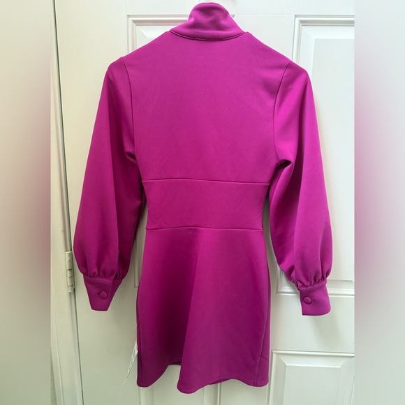 ASOS Petite Fuchsia Mini Dress - Picture 7 of 9